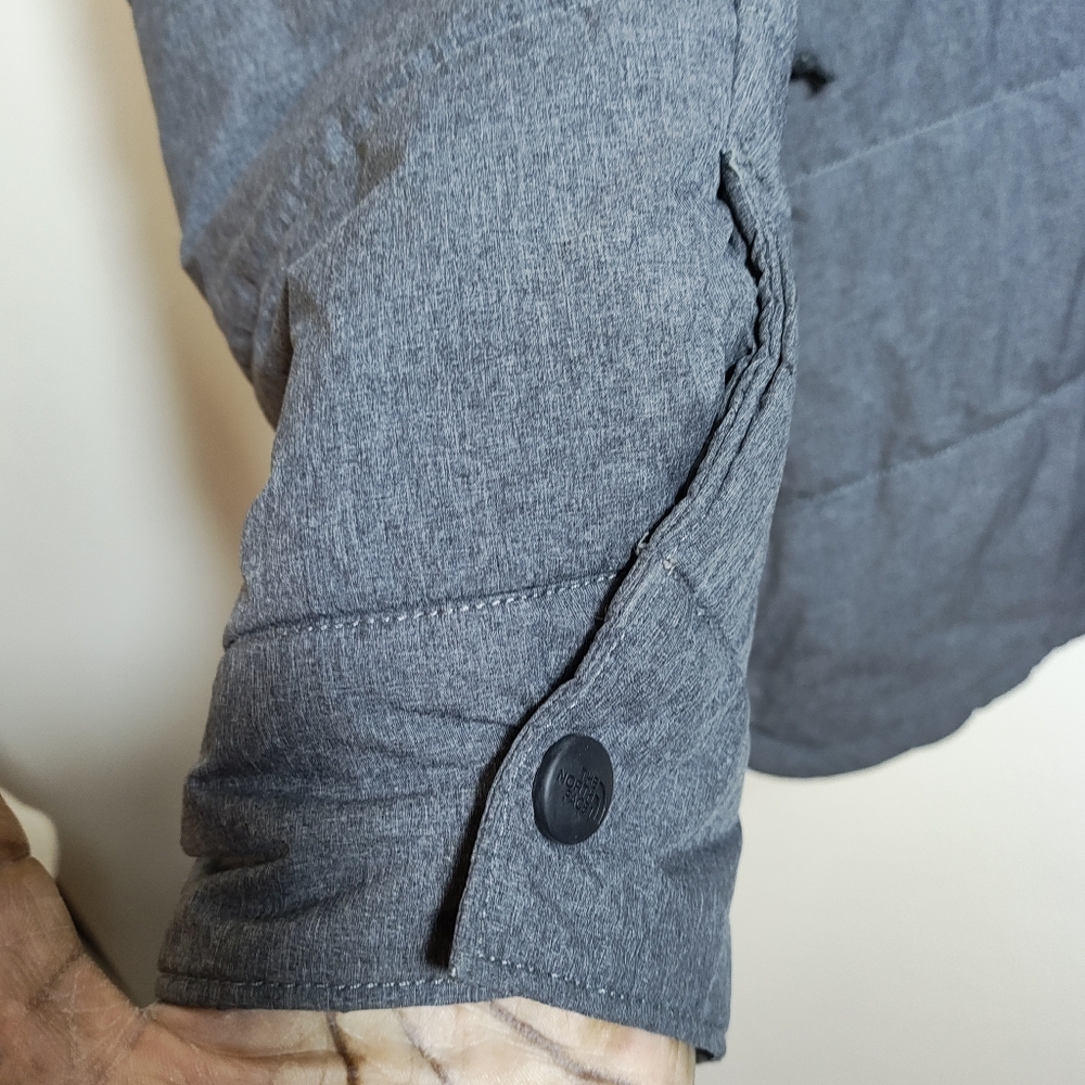 North Face Patricks Point Shacket Graphite Gray H… - image 4